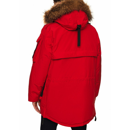 Мужская экспедиционная парка LEDOKOL. Цвет: Красный