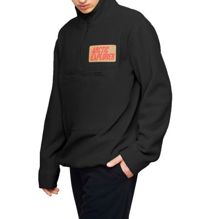 Джемпер флисовый мужской Черный